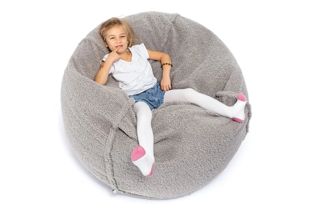 Pouf salon classique molletonné