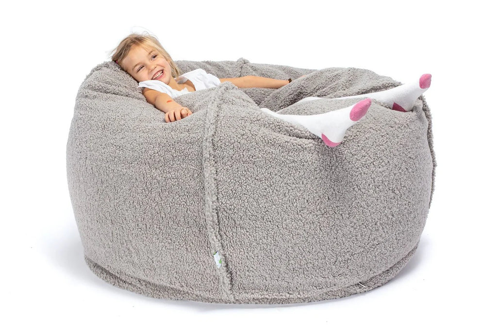 Pouf salon classique molletonné