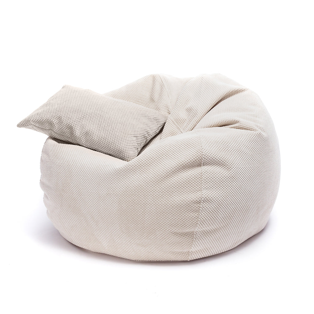 Pouf salon cocooning à pois | Noma