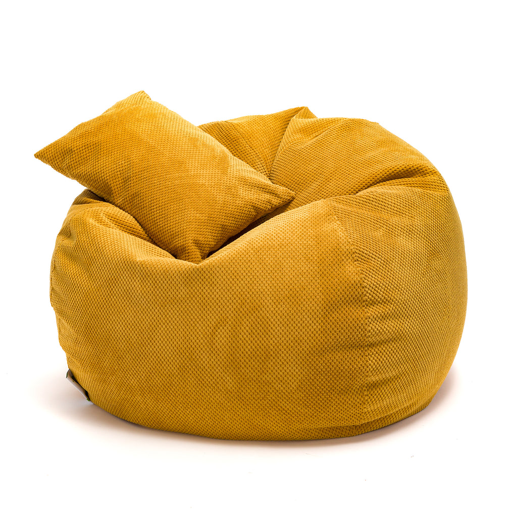 Pouf salon cocooning à pois | Noma
