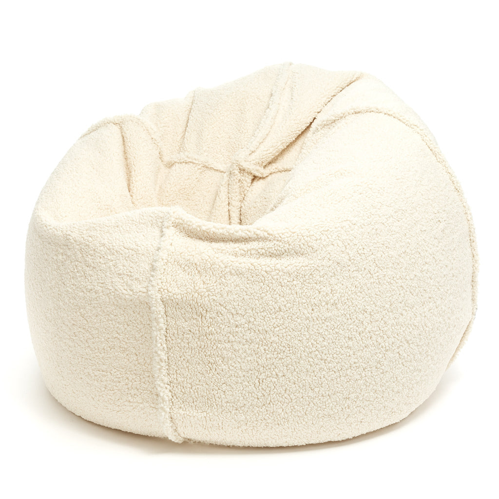 Pouf salon classique molletonné