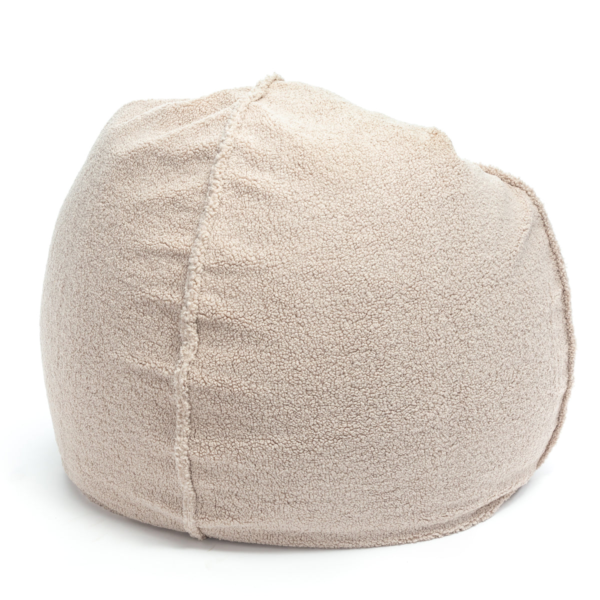 Pouf salon classique molletonné