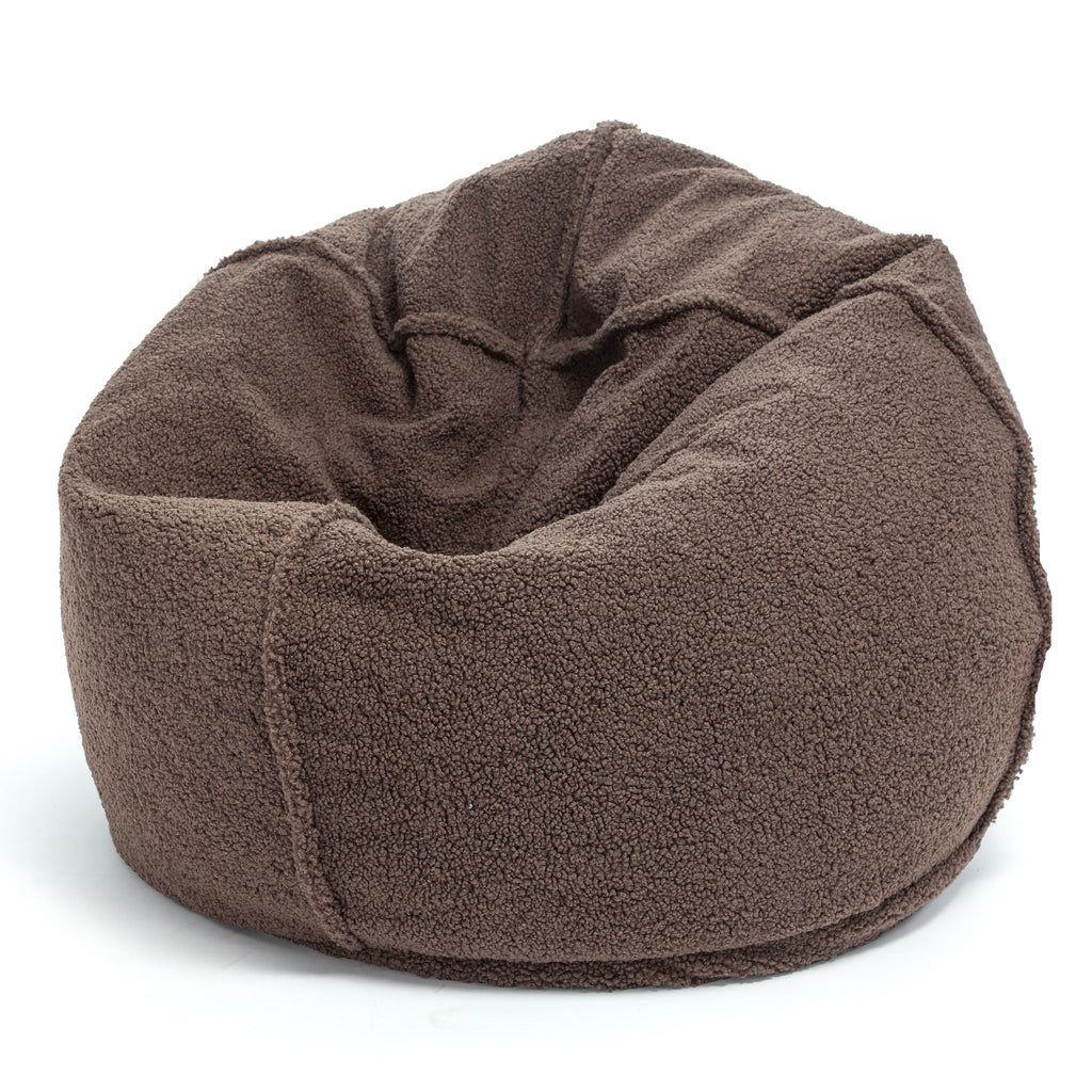 Pouf salon classique molletonné