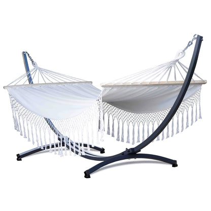 Hamac macramé sur pied | Marisol