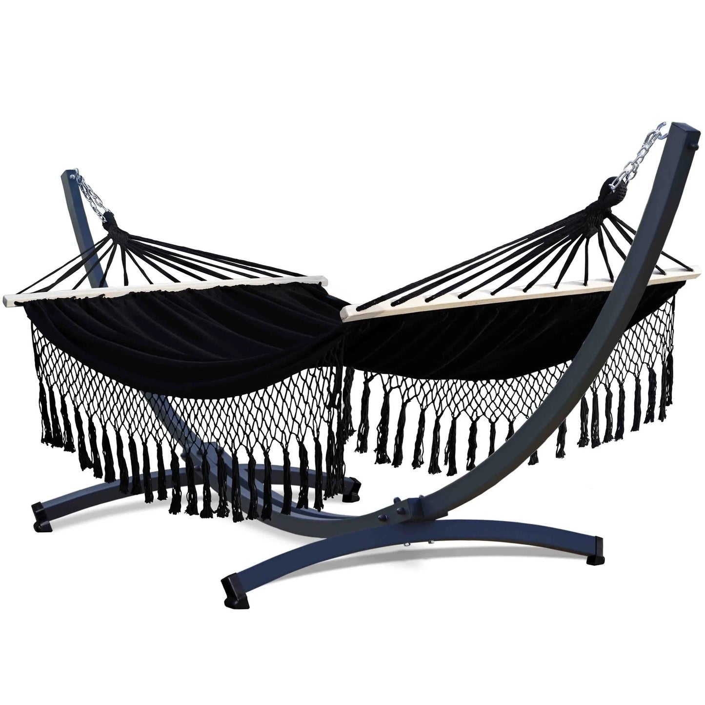 Hamac macramé sur pied | Marisol